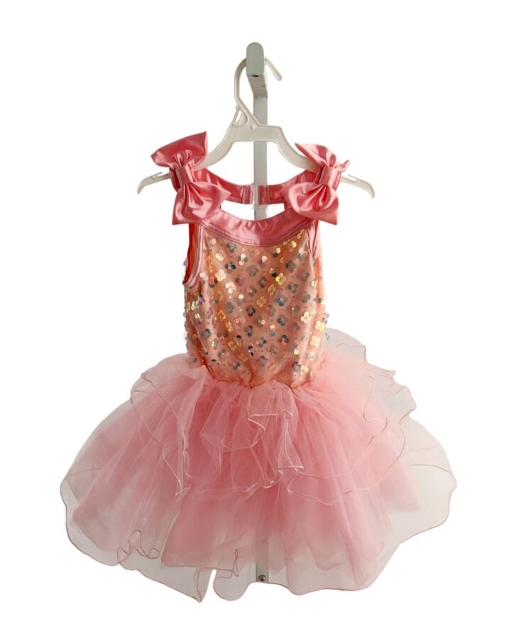WEISSMAN  PINK TULLE   COSTUME WITH SEQUINS