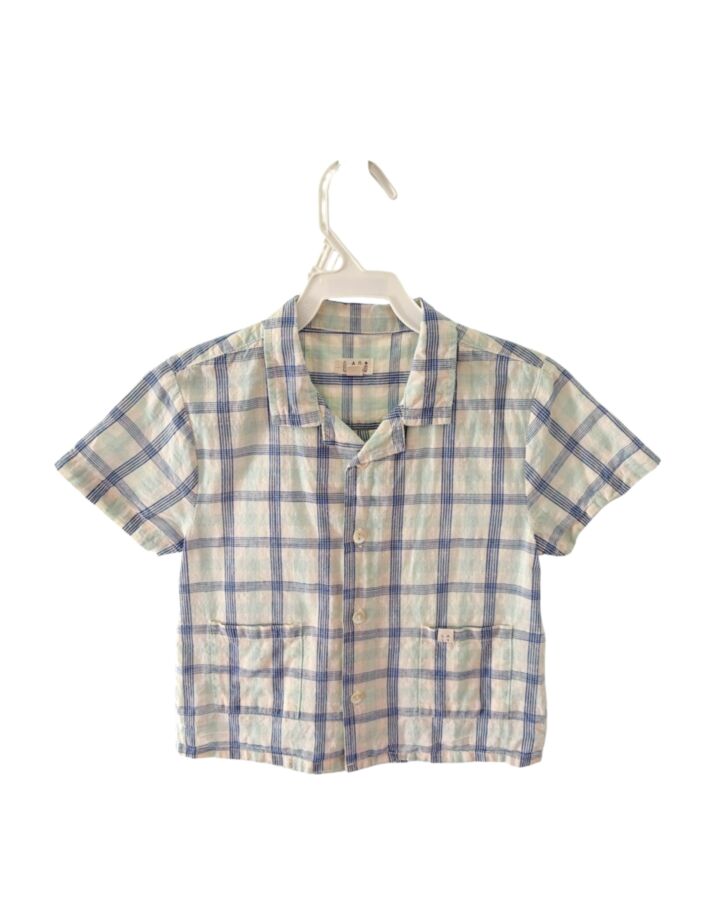 LALI  BLUE  PLAID  DRESS SHIRT