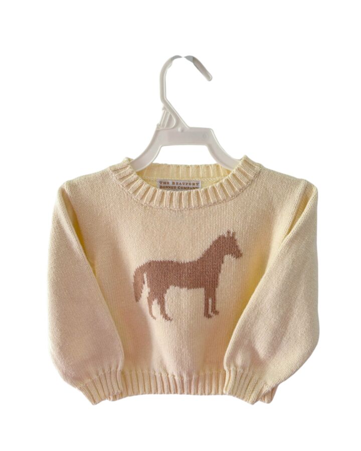 THE BEAUFORT BONNET COMPANY  CREAM    SWEATER