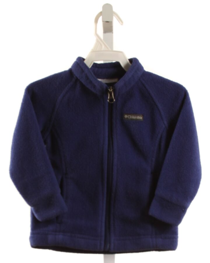 COLUMBIA  BLUE FLEECE  OUTERWEAR