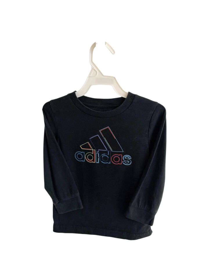 Adidas  BLACK    KNIT LS SHIRT