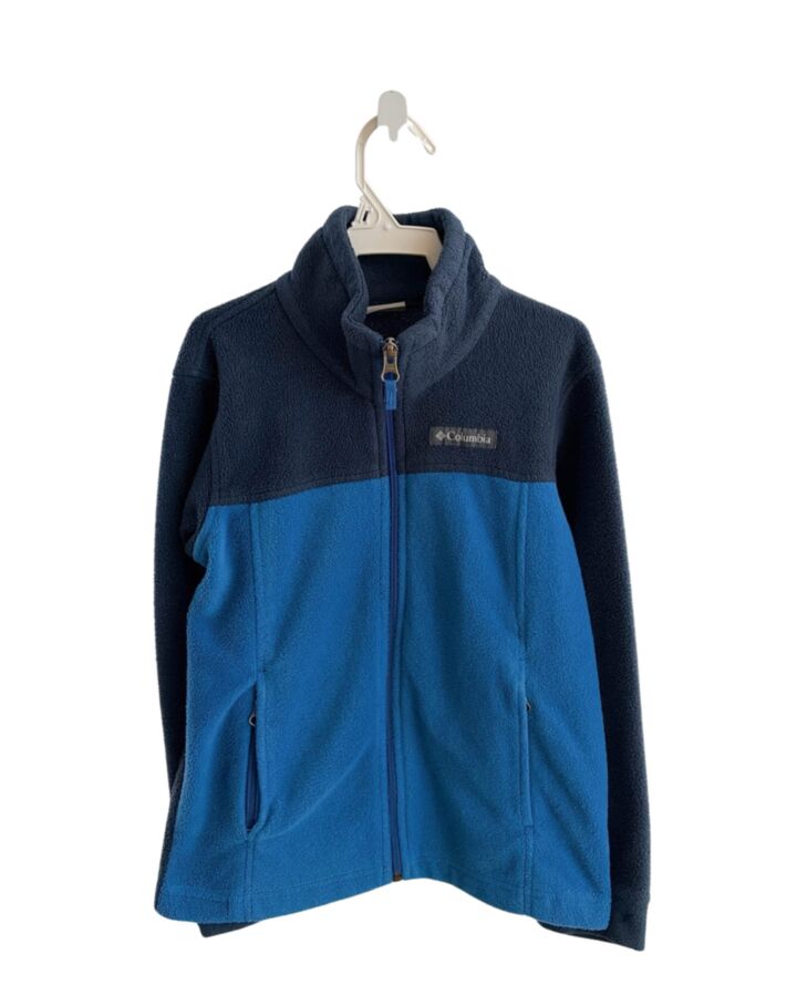 COLUMBIA  BLUE FLEECE   OUTERWEAR