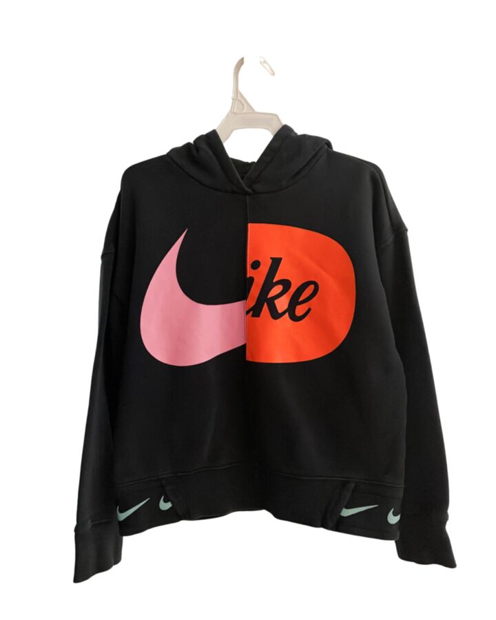 NIKE  BLACK   PRINTED DESIGN PULLOVER