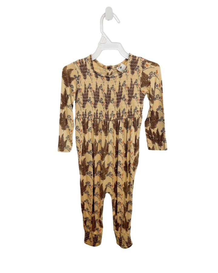 KATE QUINN  BROWN   PRINTED DESIGN ROMPER