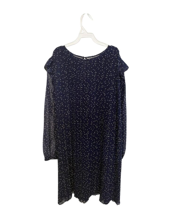 VINEYARD VINES  BLUE  POLKA DOT  PARTY DRESS WITH RUFFLE