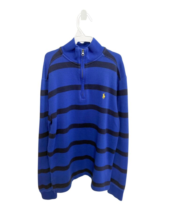 POLO BY RALPH LAUREN  BLUE  STRIPED  PULLOVER
