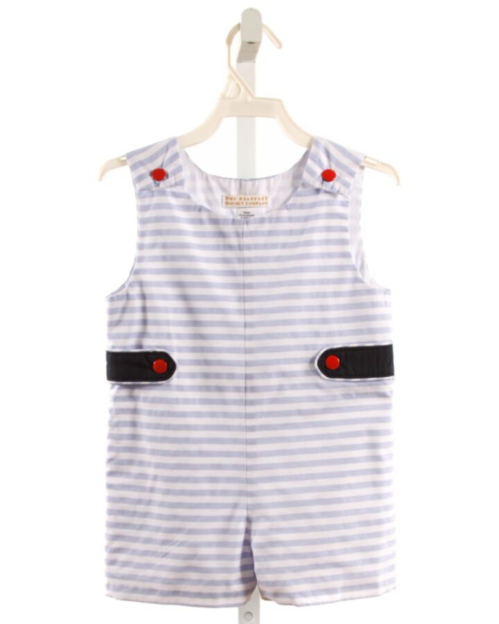 THE BEAUFORT BONNET COMPANY  LT BLUE  STRIPED  JON JON
