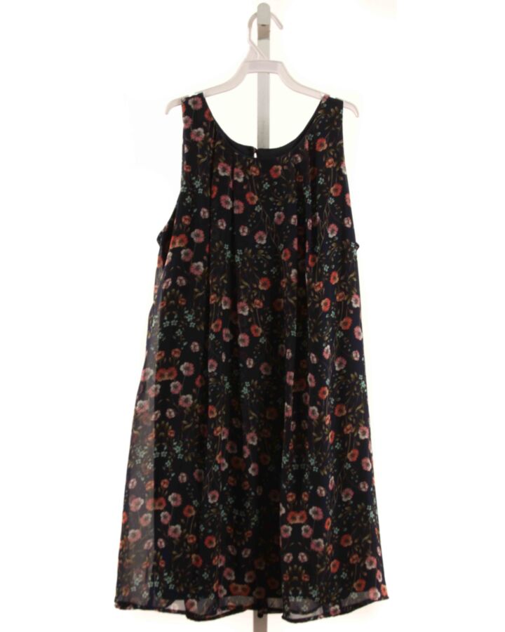 UN DEUX TROIS  NAVY  FLORAL  DRESS