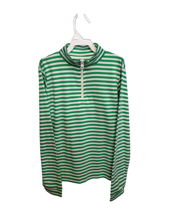 CPC  GREEN  STRIPED  PULLOVER