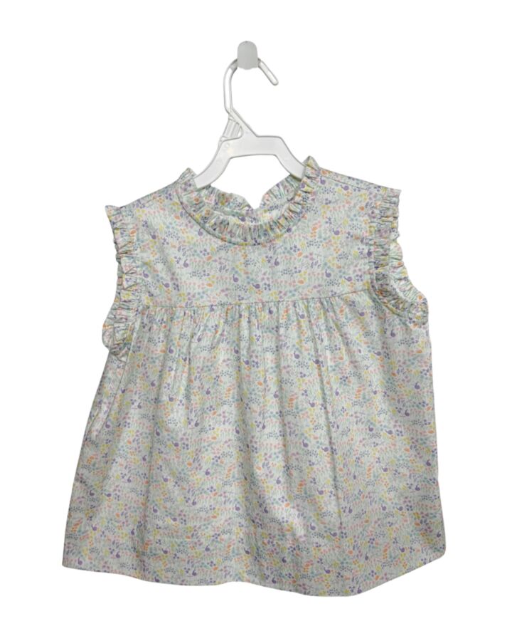 WILLOW  PURPLE  FLORAL  SLEEVELESS SHIRT