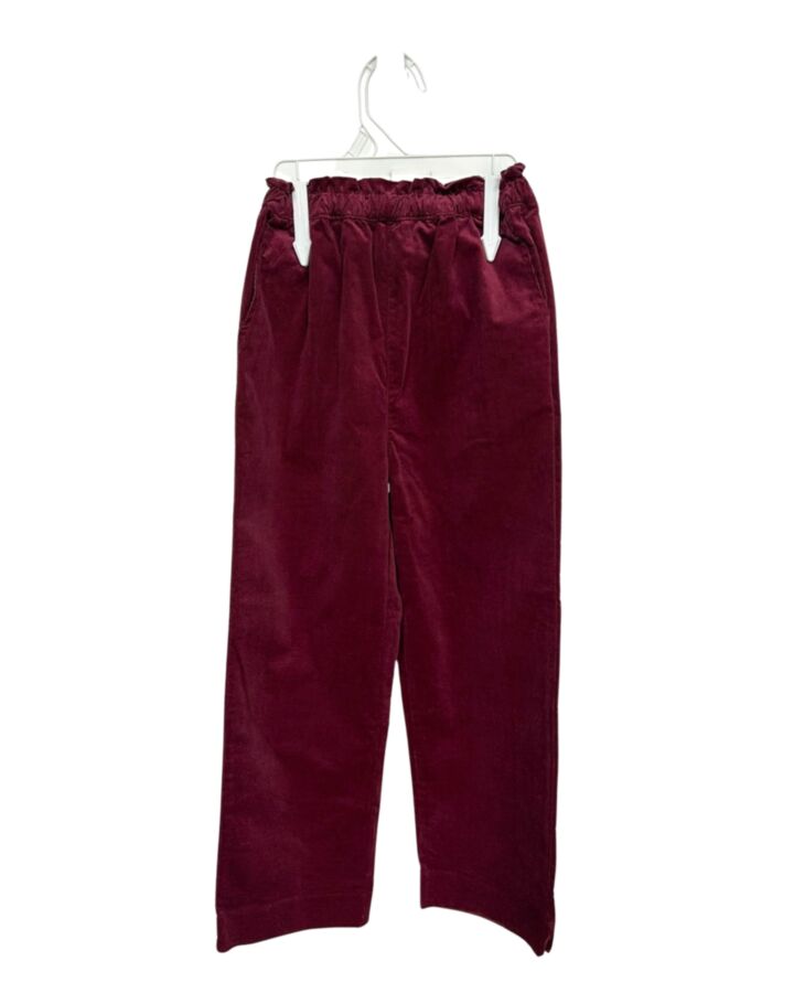 EDGEHILL COLLECTION  MAROON VELOUR   PANTS