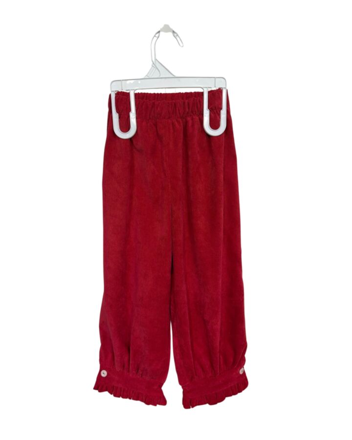 ALICE KATHLEEN  RED VELOUR   PANTS