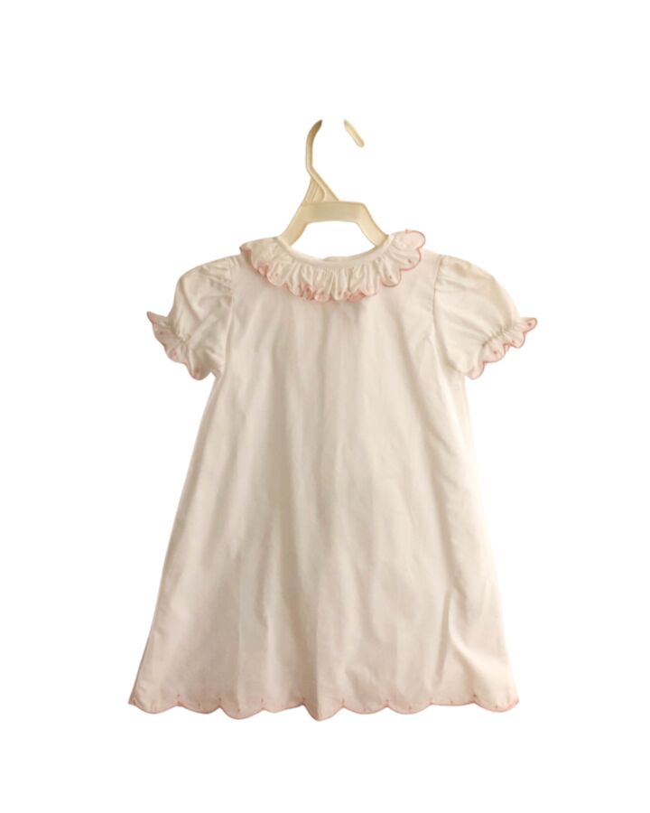 THE PROPER PEONY  WHITE    LAYETTE WITH RUFFLE