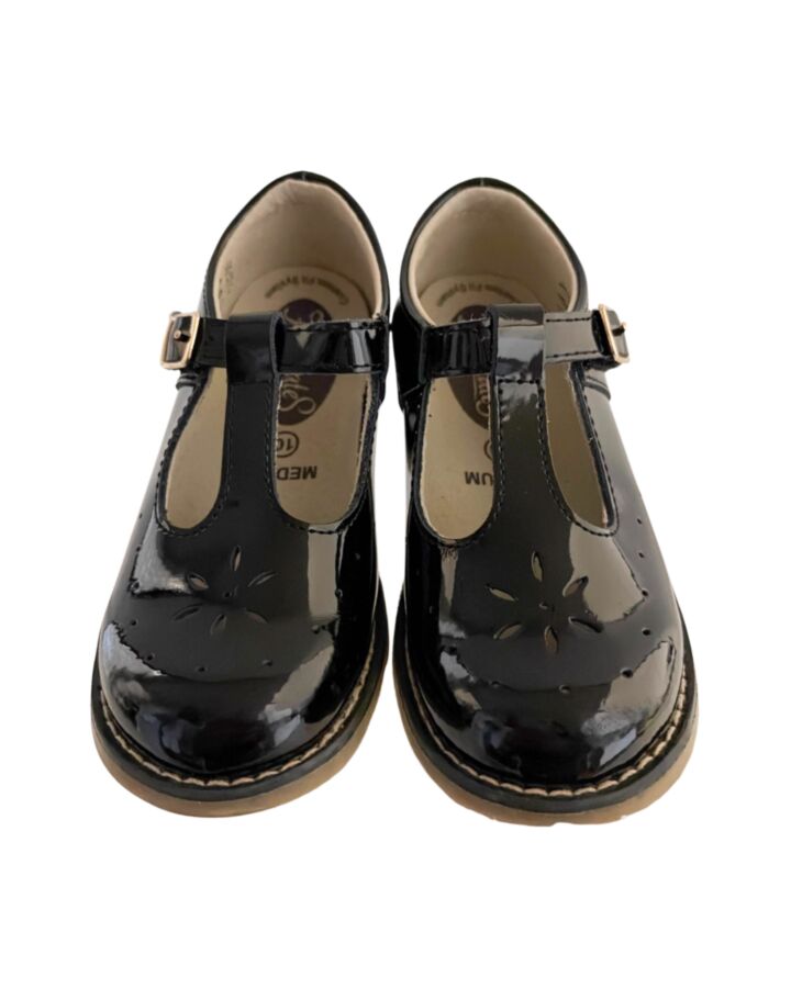FOOTMATES BLACK MARY JANES  *EUC SIZE TODDLER 10