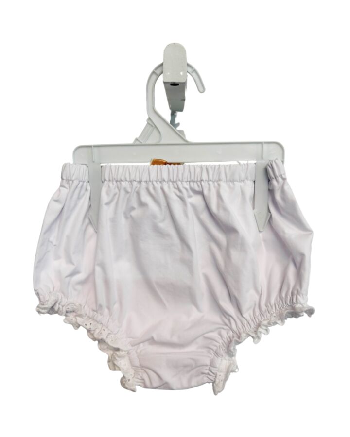 THE BEAUFORT BONNET COMPANY  WHITE    BLOOMERS WITH EYELET TRIM