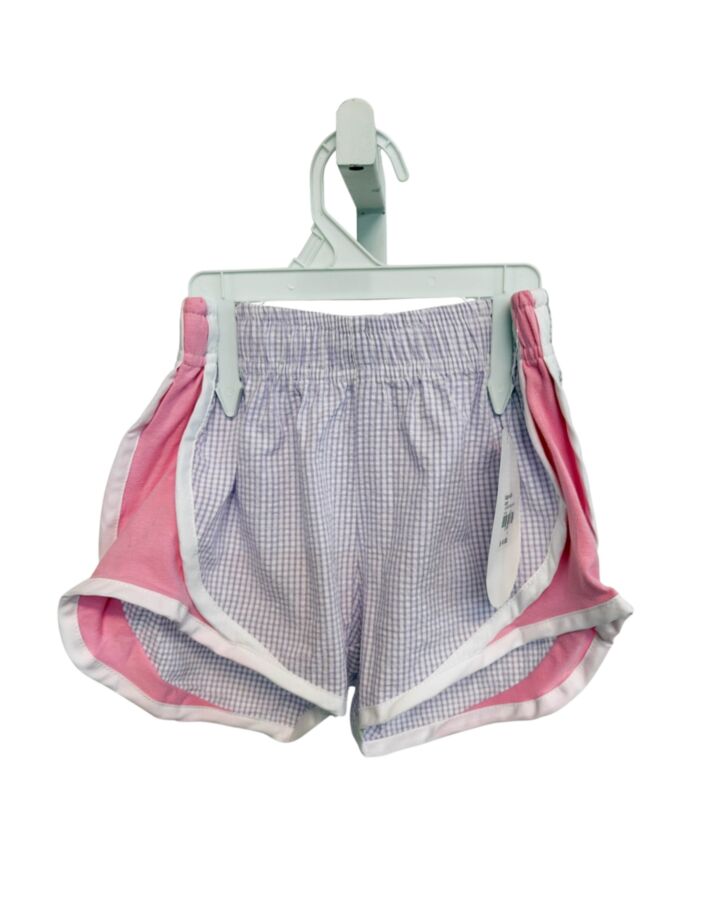 W COLOR WORKS  PURPLE  CHECK  SHORTS