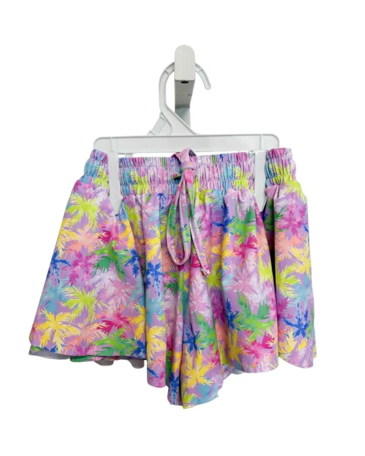 AZARHIA  PURPLE   PRINTED DESIGN SHORTS