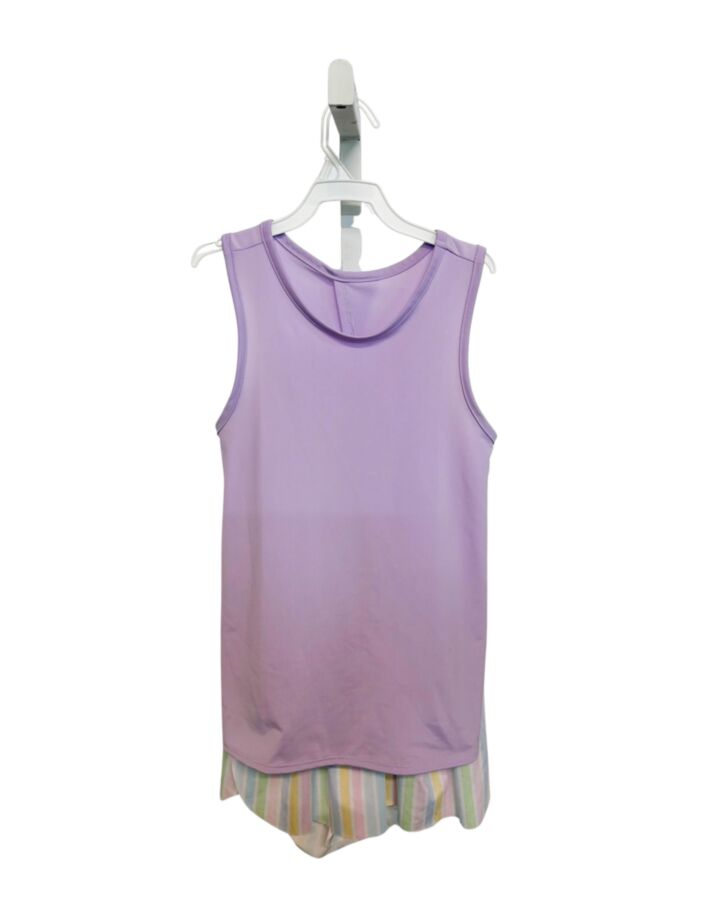 JAMES & LOTTIE  PURPLE  STRIPED  2-PIECE OUTFIT