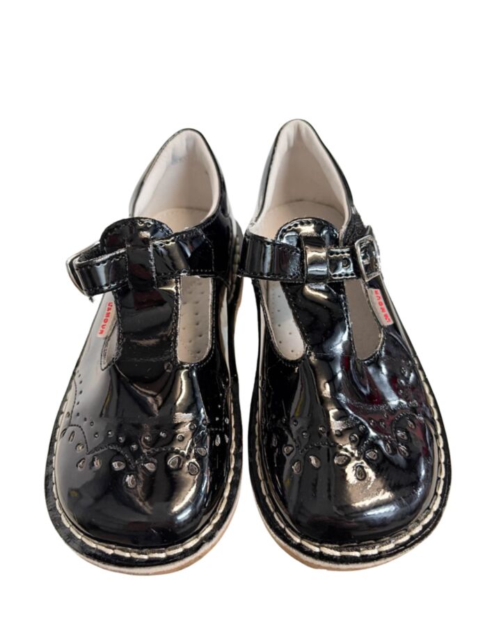 LA COQUETA BLACK MARY JANES *EUC SIZE TODDLER 11