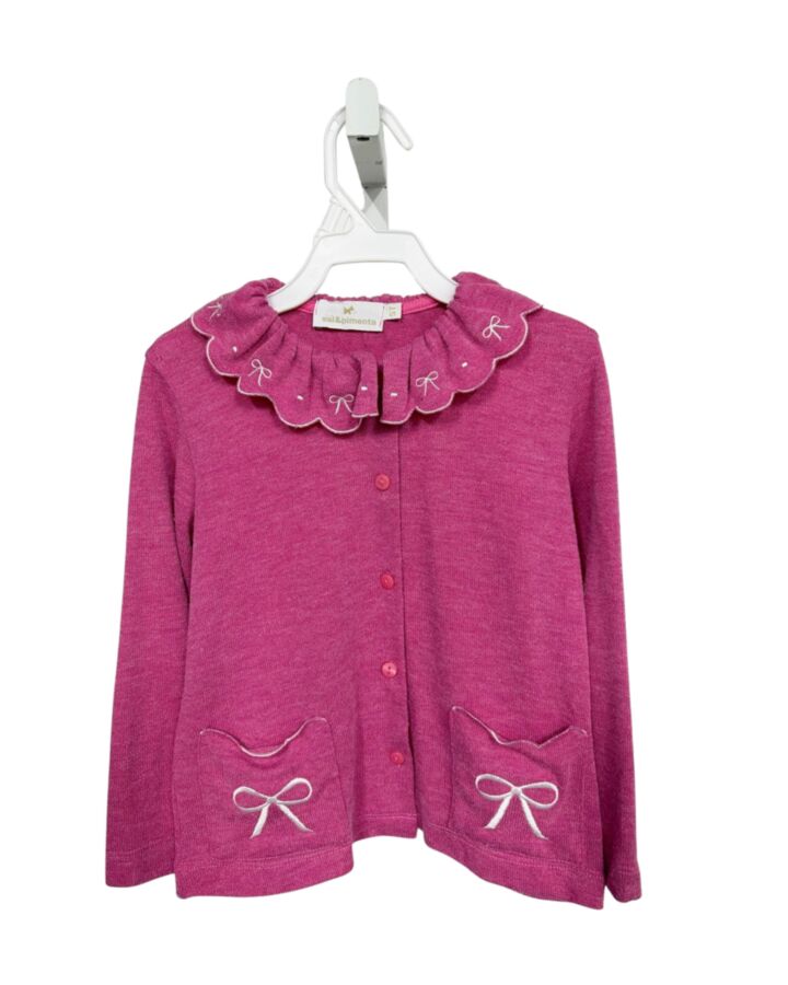 SAL & PIMENTA  PINK    CARDIGAN