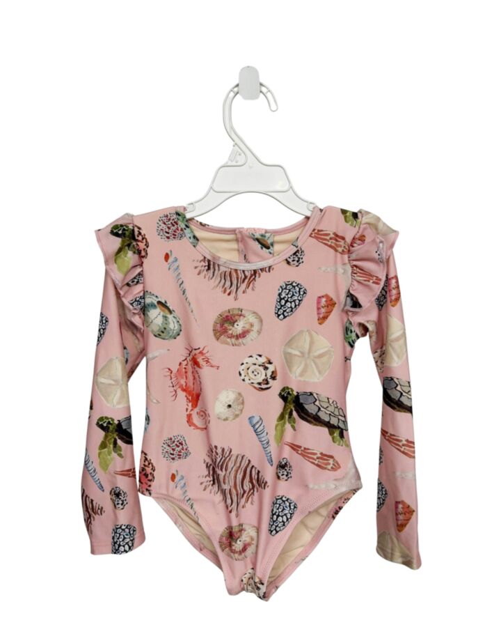 PINK CHICKEN PINK 1-PIECE SWIMSUIT
