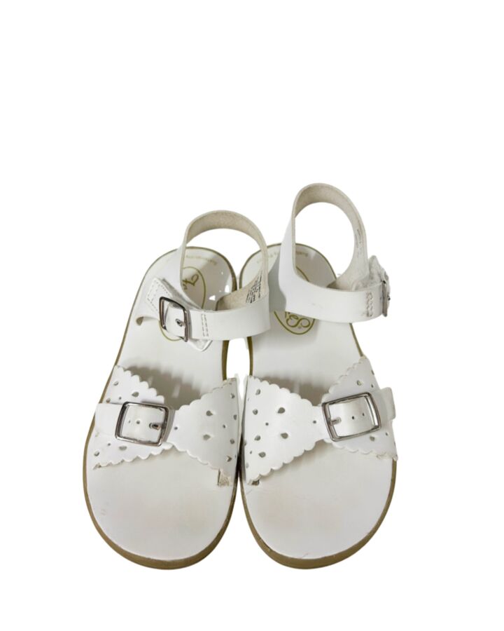 FOOTMATES WHITE SANDALS *EUC SIZE TODDLER 11