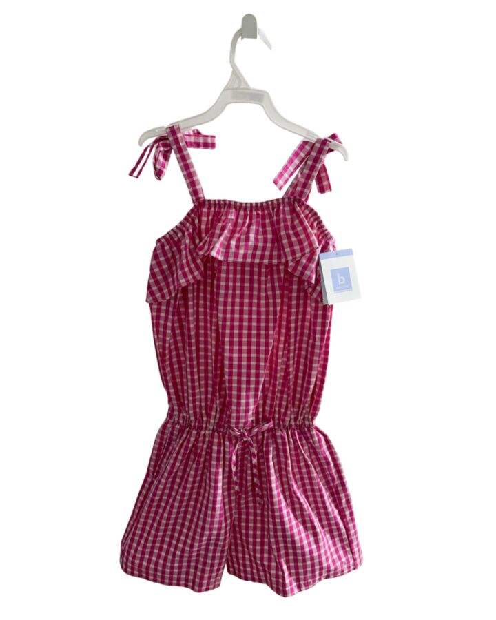 BELLA BLISS PINK GINGHAM ROMPER