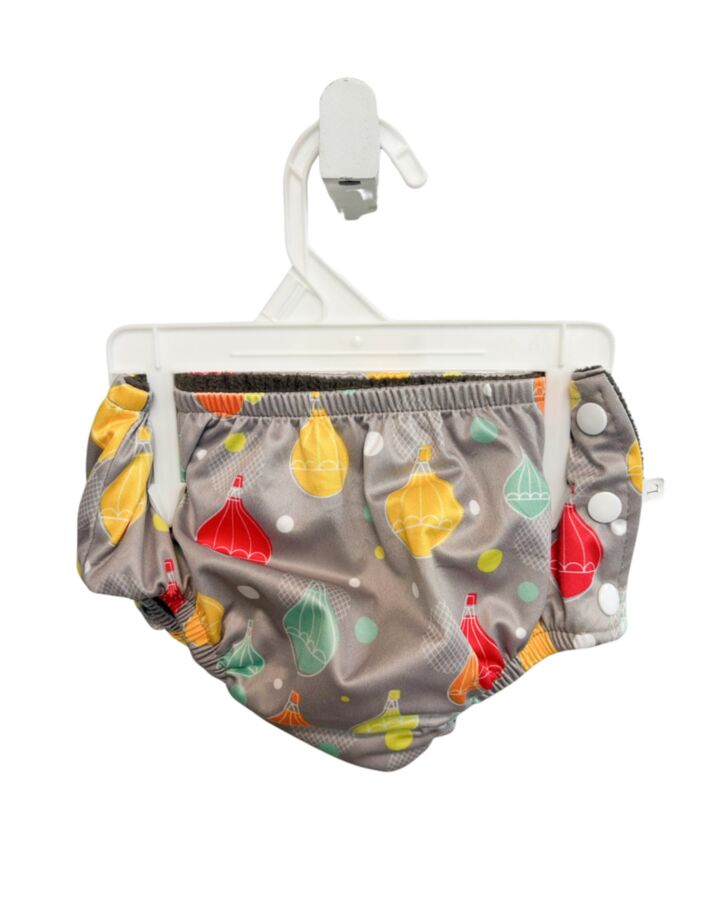 TINY UPS  GRAY    DIAPER COVER