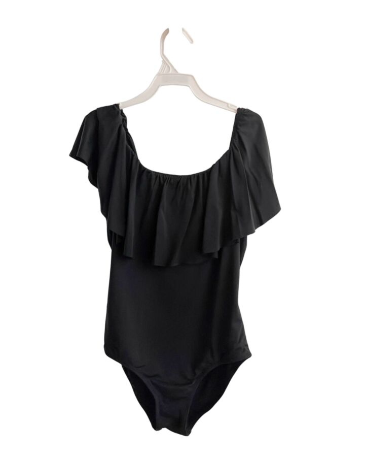 STELLA COVE  BLACK    1-PIECE SWIMSUIT WITH RUFFLE