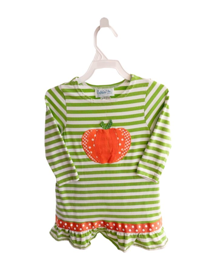 FUNTASIA TOO  GREEN  STRIPED  DRESS