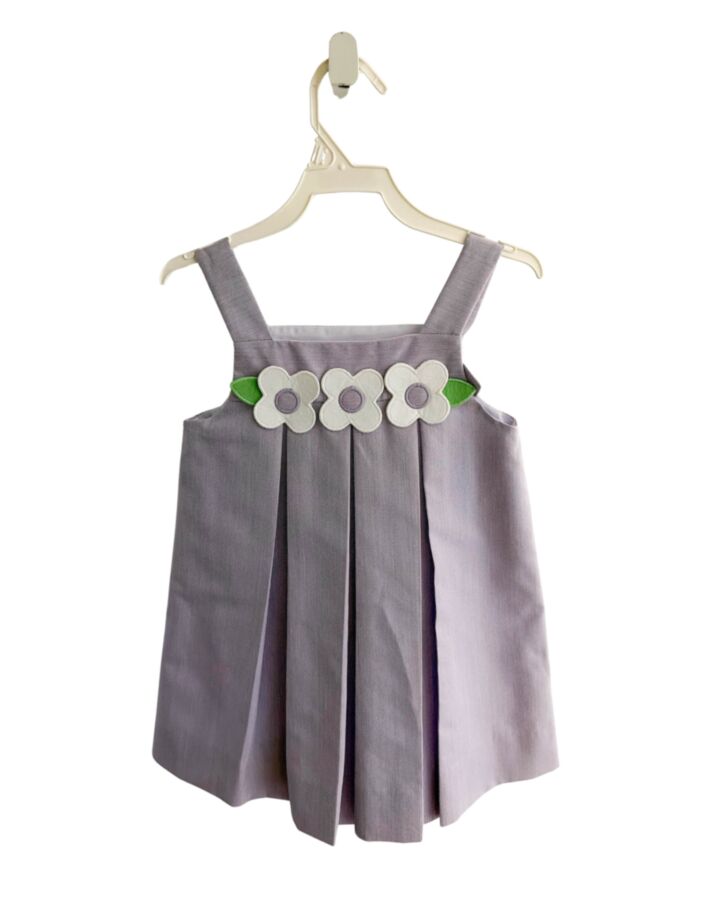 FLORENCE EISEMAN  PURPLE PIQUE   DRESS