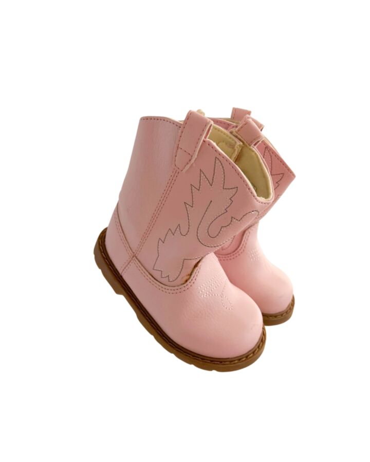 TRIMFOOT CO. PINK BOOTS *NEW WITHOUT TAG *EUC SIZE TODDLER 5
