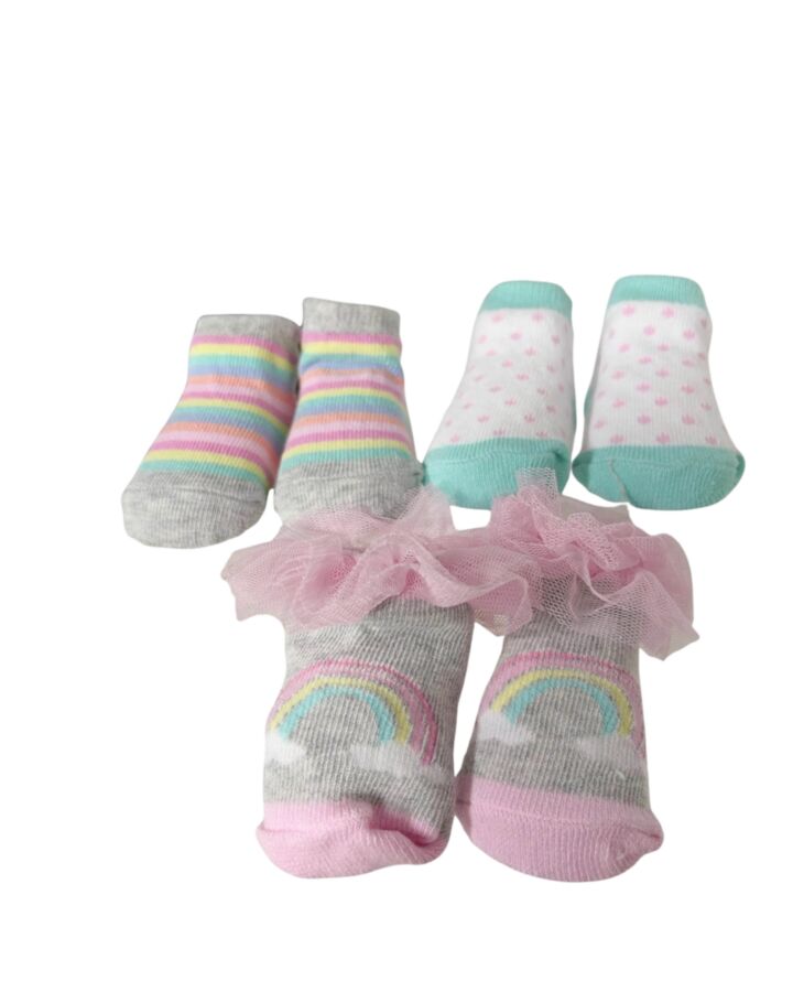 NO TAG  PINK    SOCKS