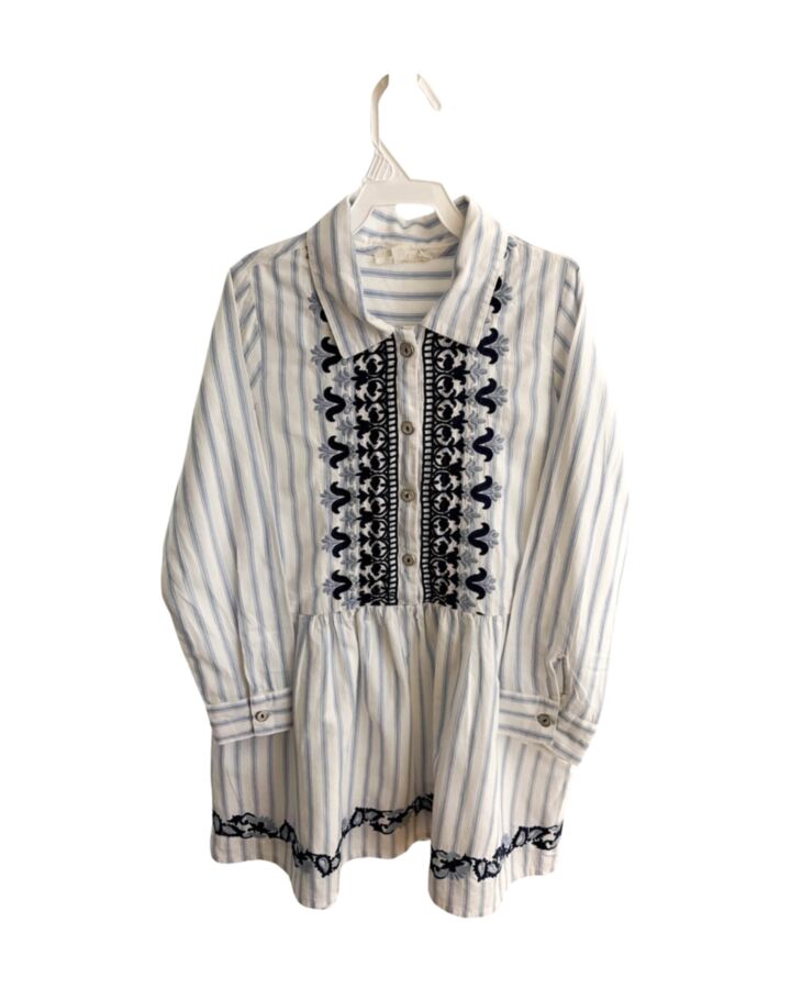 ROBERTA ROLLER RABBIT  BLUE  STRIPED  DRESS