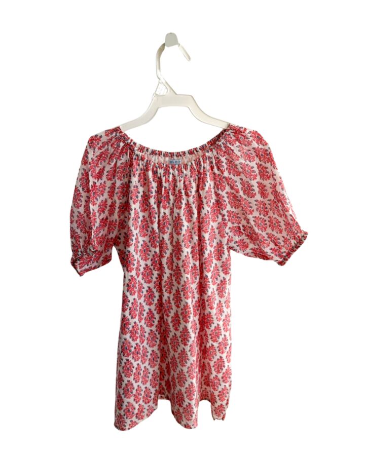 MER ST. BARTH  PINK  FLORAL PRINTED DESIGN COVER UP