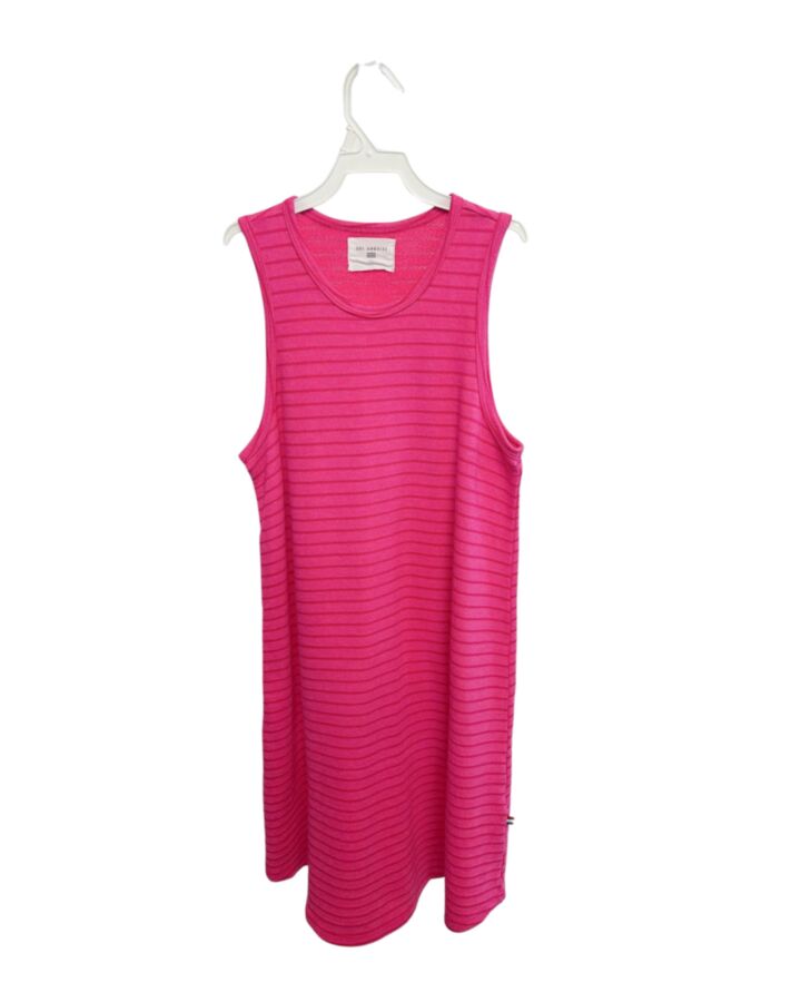 SOL ANGELES  HOT PINK  STRIPED  KNIT DRESS