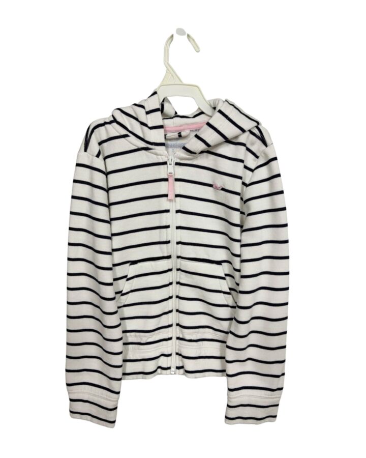 VINEYARD VINES  WHITE  STRIPED  OUTERWEAR