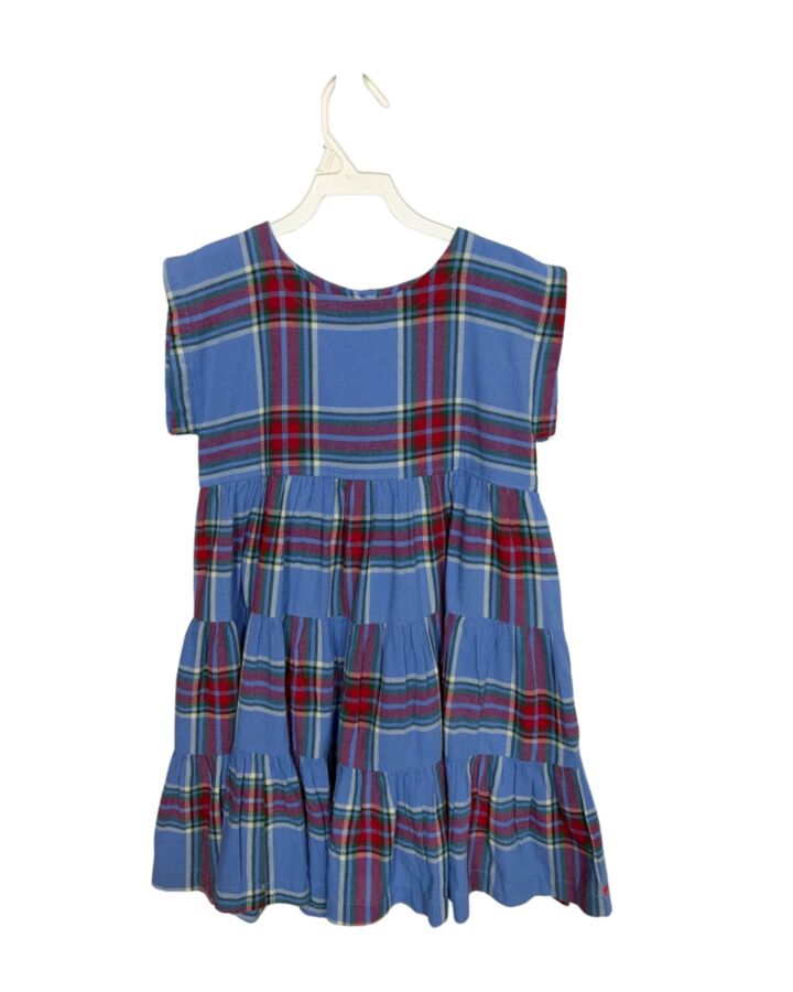 PINK CHICKEN  BLUE  PLAID  DRESS