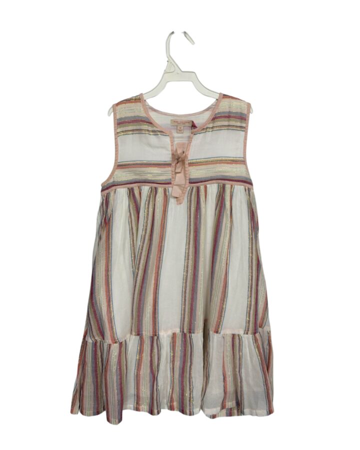 PINK CHICKEN  PINK  STRIPED  DRESS