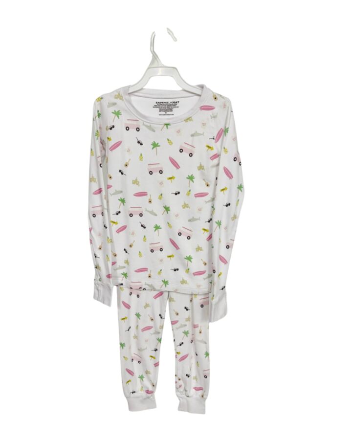 SAMMY + NAT  WHITE   PRINTED DESIGN LOUNGEWEAR