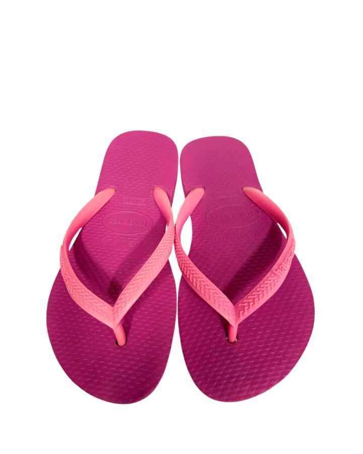 HAVAIANAS PINK FLIP FLOPS *SIZE EU 29-30 RUNS LIKE A 13-1 *EUC SIZE TODDLER 13