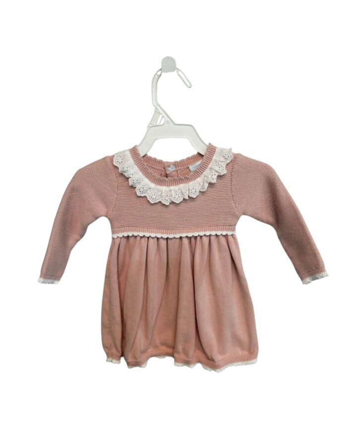 EDGEHILL COLLECTION  PINK    KNIT DRESS