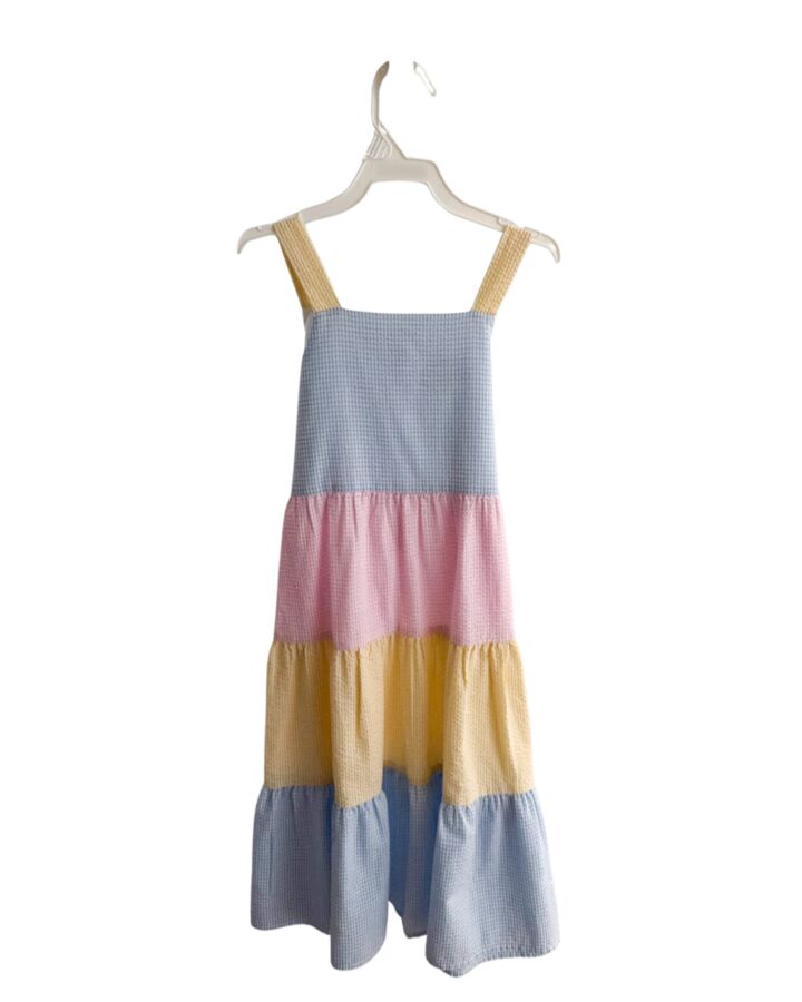 FUNTASIA TOO  MULTI-COLOR SEERSUCKER STRIPED  DRESS