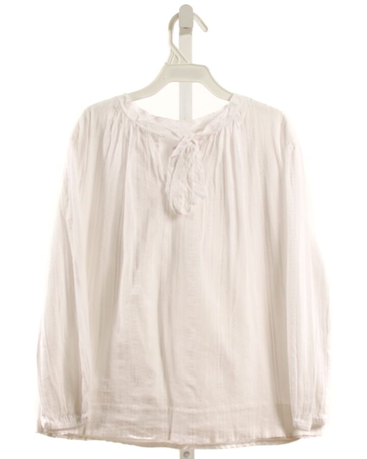 ALICE KATHLEEN  WHITE  KNIT LS SHIRT