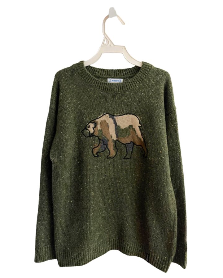 MAYORAL  GREEN    SWEATER