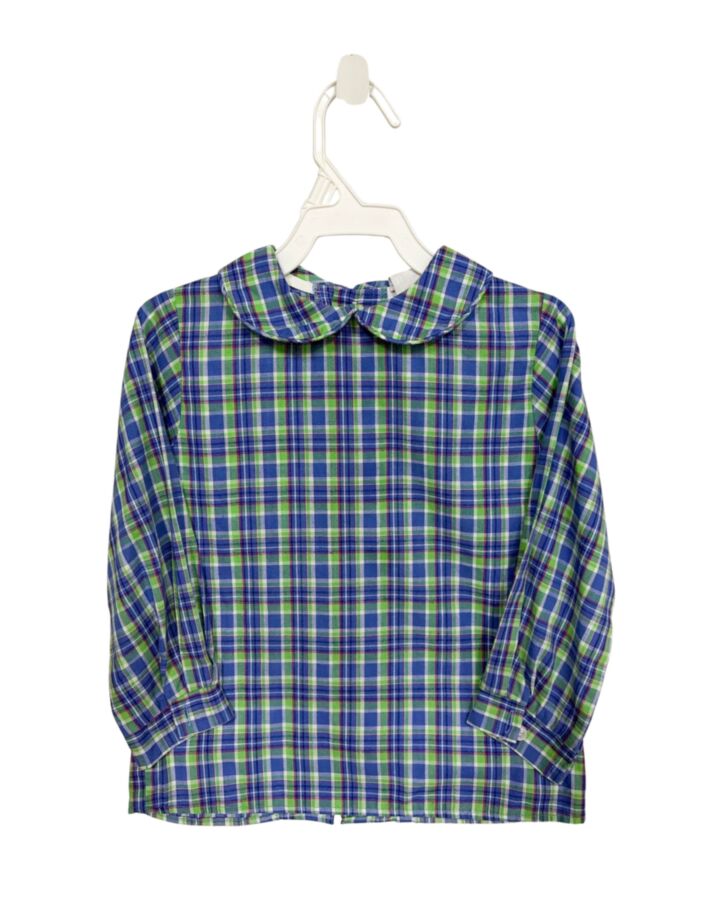 BAILEY BOYS  BLUE  PLAID  DRESS SHIRT