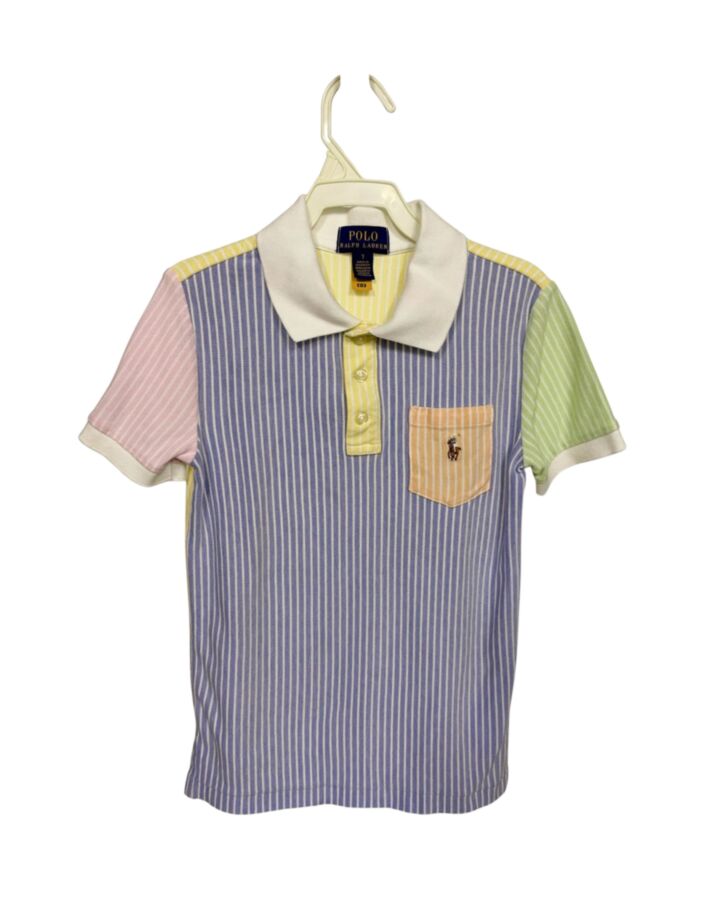 POLO BY RALPH LAUREN  BLUE  STRIPED  DRESS SHIRT