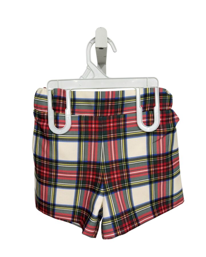 HENRY DUVALL  RED  PLAID  SHORTS