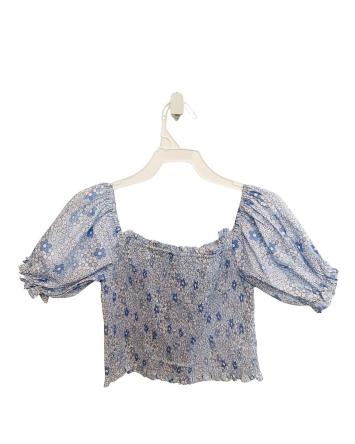 JAMES & LOTTIE  BLUE  FLORAL  SHIRT-SS