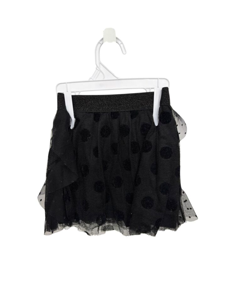 CATIMINI  BLACK TULLE POLKA DOT  SKIRT